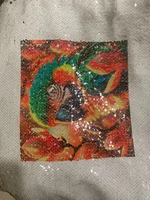 Personalized Sequin Pillow